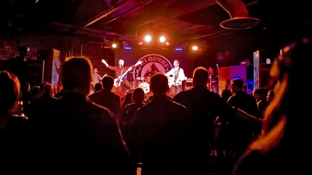 The band the Saw Doctors, perform on stage, at Ace of Spade club, one of Sacramento’s hottest live music venues, Thursday March 29, 2012.