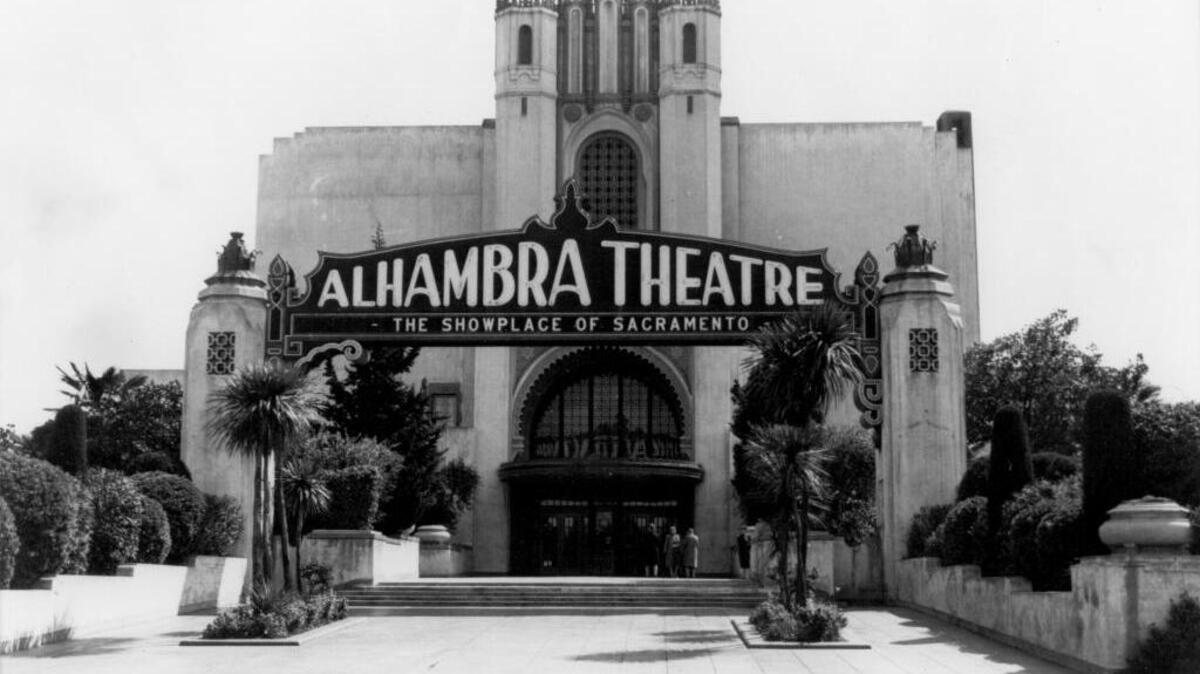 A Safeway now occupies the spot where the Alhambra Theatre once stood. The building was demolished after a 1973 bond measure that would have allowed the city of Sacramento to purchase the theater failed.