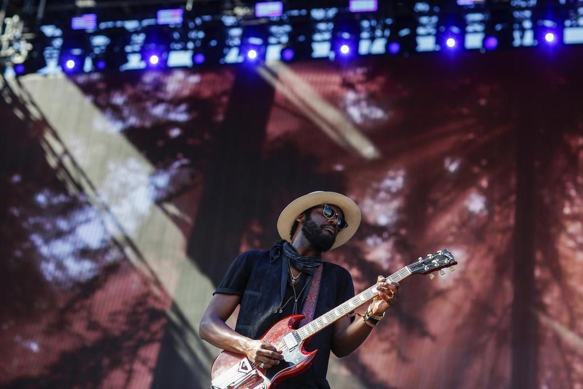 Gary Clark Jr. performs during the Coachella Valley Music and Arts Festival in 2016.