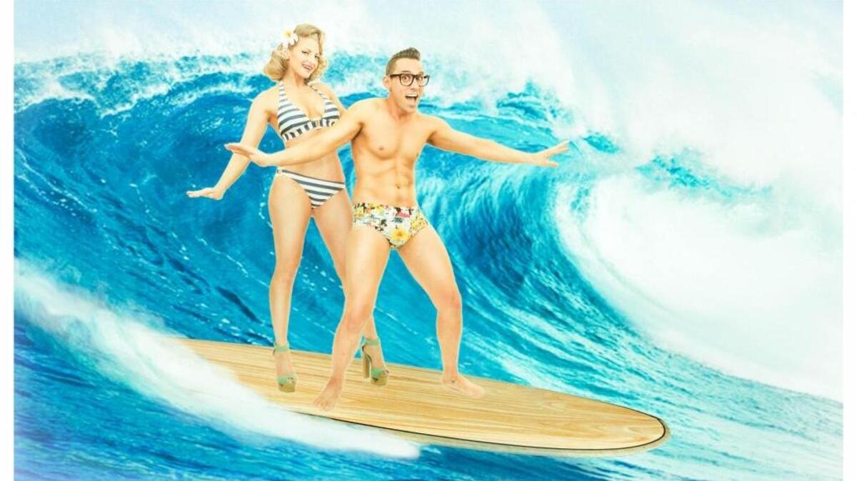 The Skivvies, best friend duo, Lauren Molina and Nick Cearley