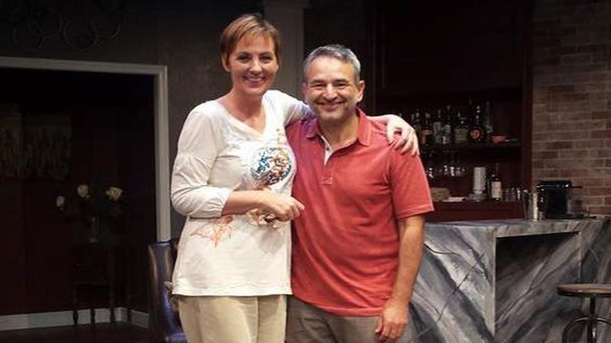 Julia Brothers and Joe DiPietro