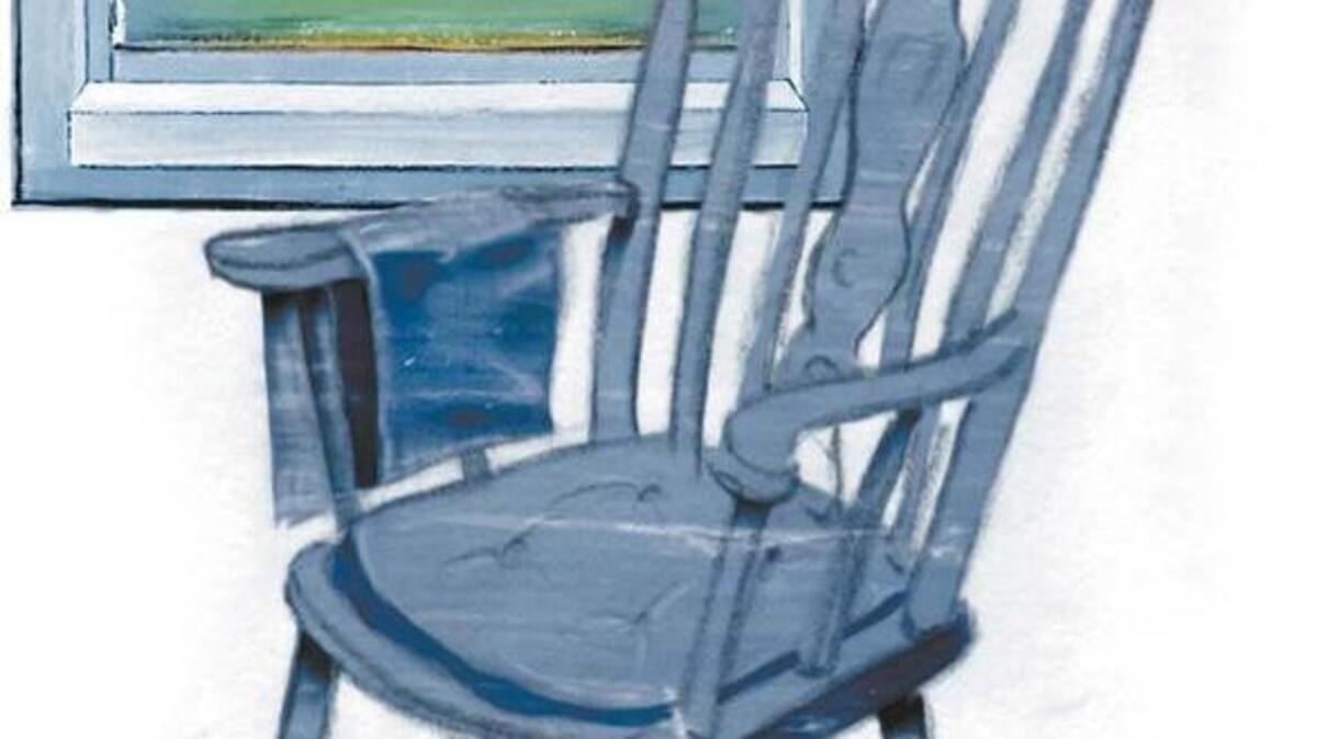 300 dpi Fred Matamoros color illustration of empty, blue rocking chair next to window at sunset. Can be used with stories about miscarriage. The News Tribune (Tacoma, Wash.) 2007<p> miscarriage illustration baby lost sadness blue empty nursery mother post partum depression post-partum depression postpartum depression sids rocking chair window sunrise hope loss rocker aging death 07014005; HTH; krthealthmed; krtnational national; krtworld world; krtdiversity diversity; woman women; mental health fetus; pregnancy; krt; mctillustration; aspecto aspectos ilustracion grabado muerte azul aborto espontaneo nono bebe guarderia mecedora madre tc contributor coddington matamoros mct mct2007; 2007; krt2007; medical specialization specialty obstetrics ob/gyn krtwomenhealth women krtpregnancy pregnancy reproduction