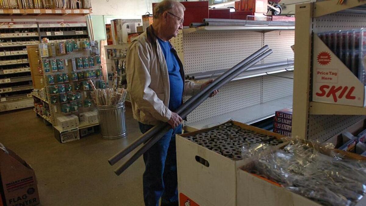 
Pre-slit foam tubing is easy to slip on pipes to insulate them from freezing in winter. 
