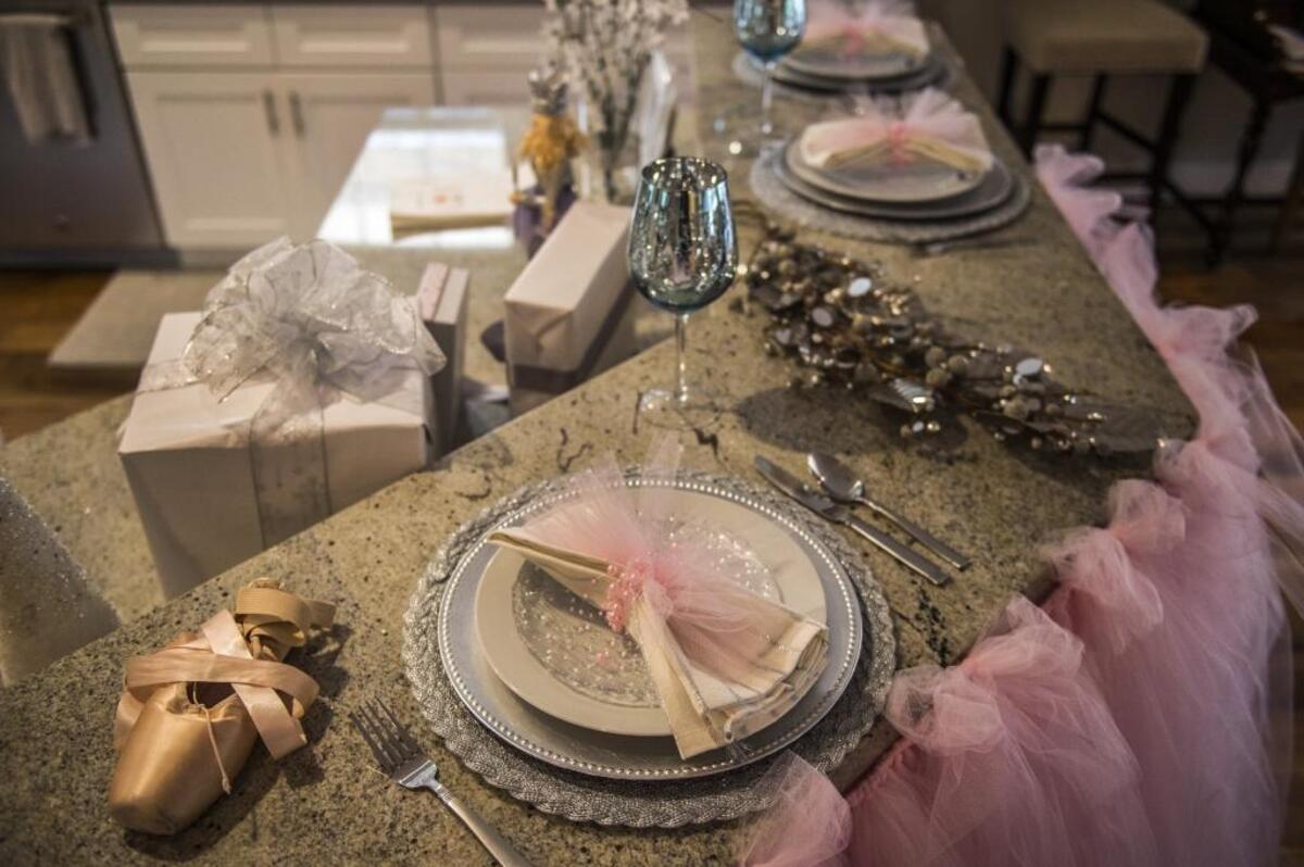 The home of Stephanie and Todd Mirell is decorated with a “Nutcracker” theme in East Sacramento in preparation for the Sacred Heart Holiday Home Tour Dec. 1-3.