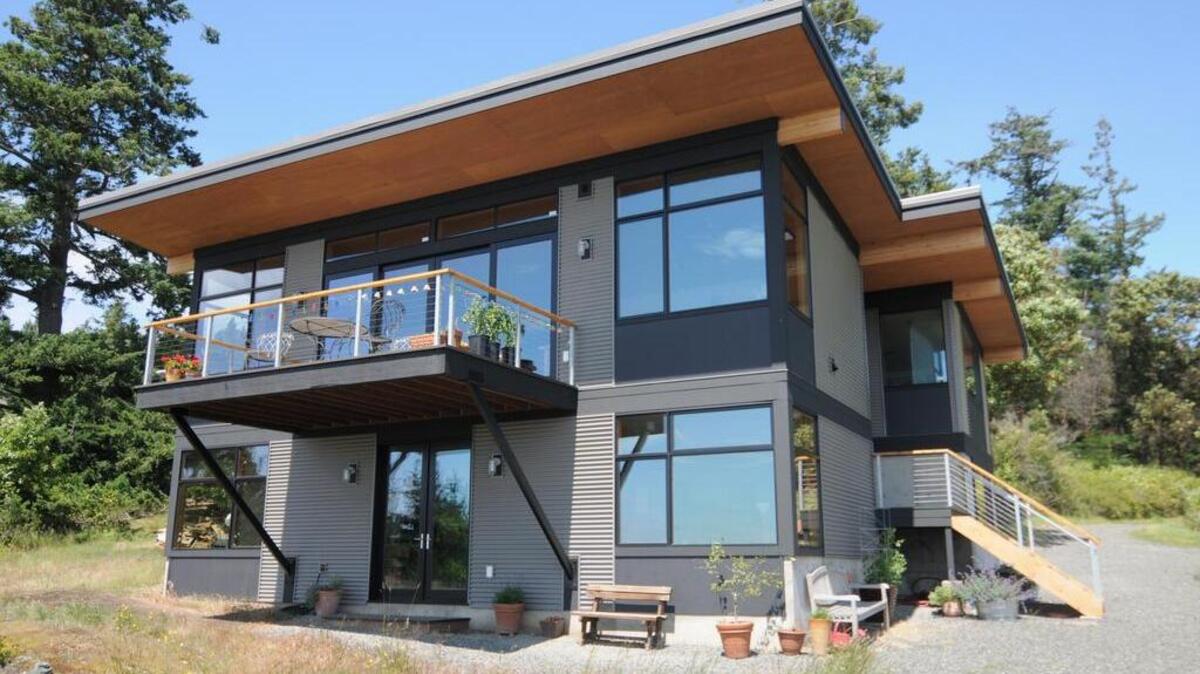 Prefabs such as this 1,800-square-foot one on San Juan Island in Washington represent a speedier, though not always cheaper, alternative to traditional housing construction.