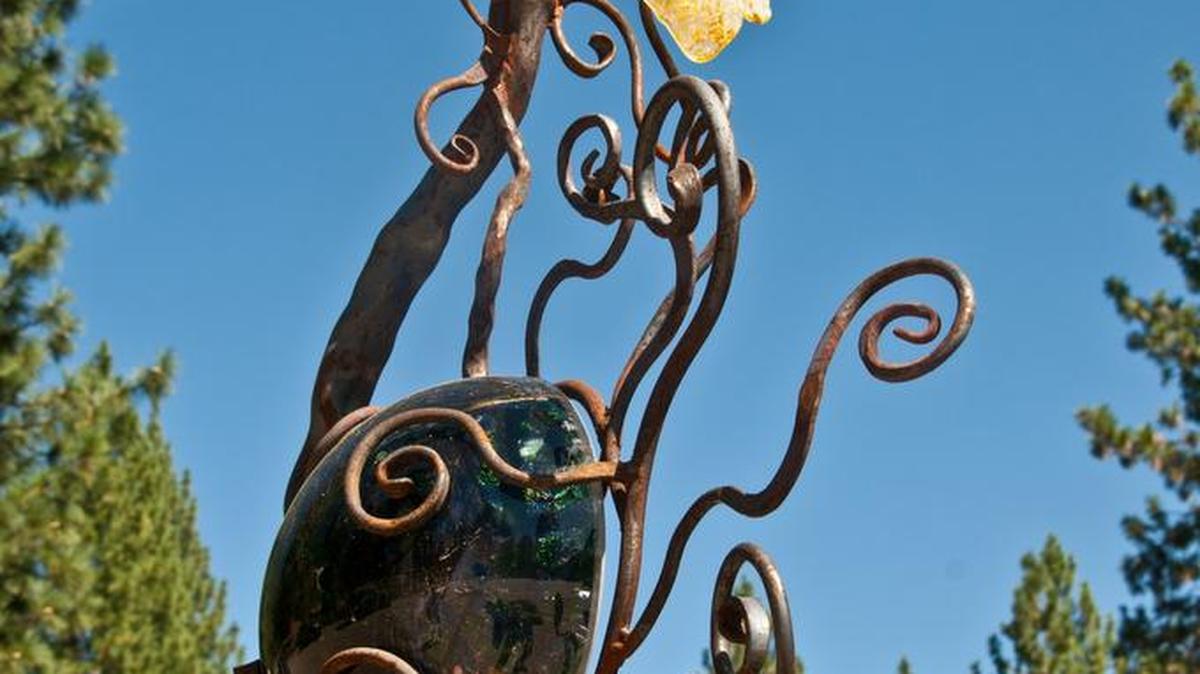 When a metal sculpture begins to show signs of rust, owners have several options to deal with it, including leaving the rust alone.
