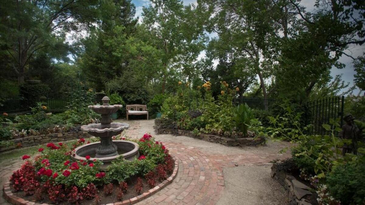 Maple Rock Gardens features an extensive array of flowers and statues. Owner Scott Paris has spent several years remaking Maple Rock into a more water-efficient oasis and garden destination.