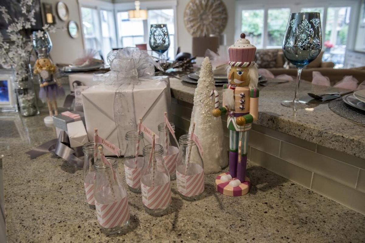 The home of Stephanie and Todd Mirell is decorated with a “Nutcracker” theme in East Sacramento in preparation for the Sacred Heart Holiday Home Tour Dec. 1-3.