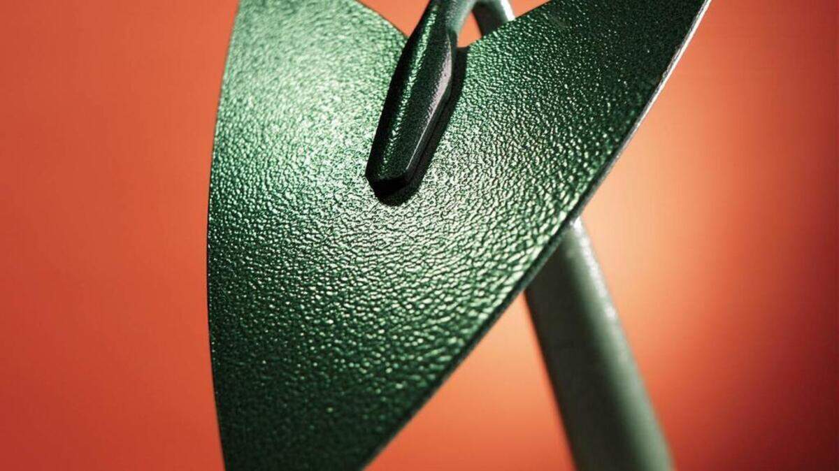 Use a hoe to tackle weeds. This handy tool keeps from bringing weed seeds to the surface where they can sprout.