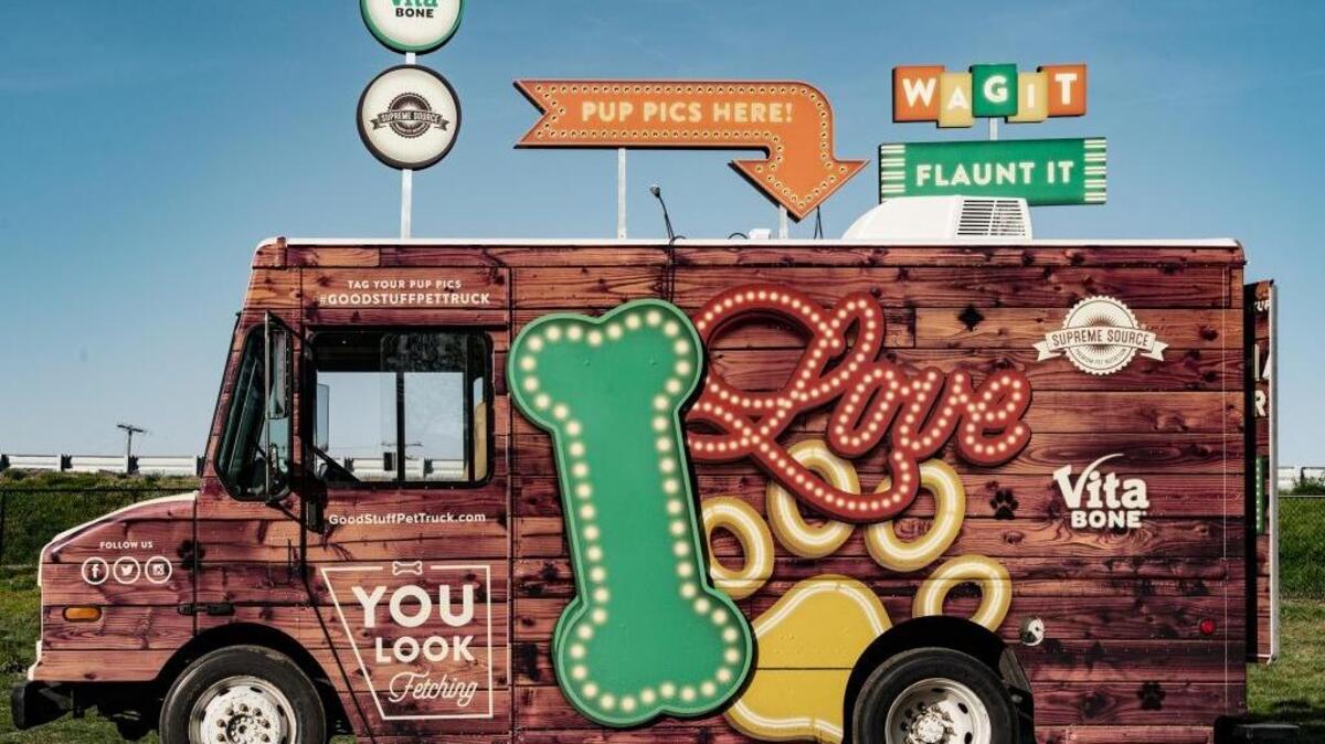 The Good Stuff Pet Truck, promoting pet nutrition and training, will roll into Old Sacramento on Friday, June 10, during its nationwide tour.