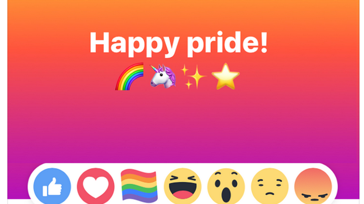 Facebook has unveiled a new rainbow flag emoji to celebrate LGBTQ pride month, but you have to go through a few steps to add one to your page.