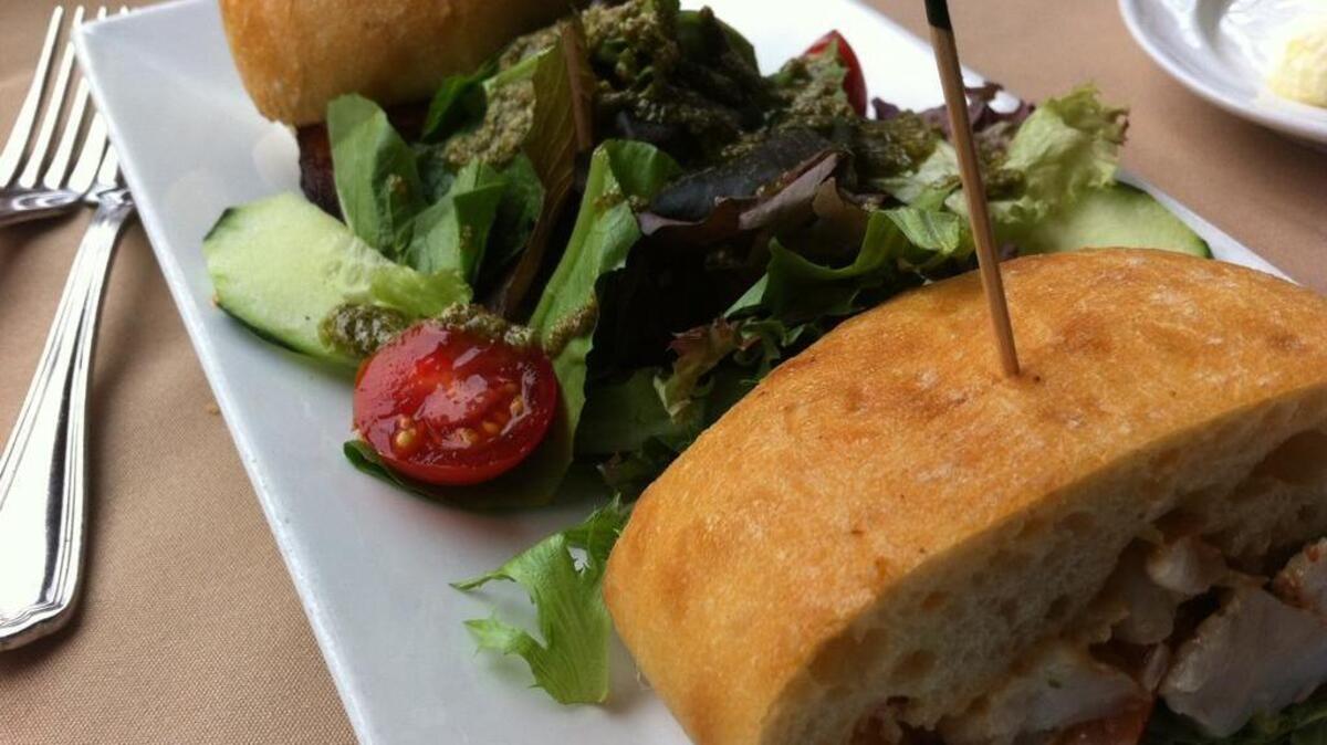 
A shrimp-filled version of a BLT is at Anton & Michel.

