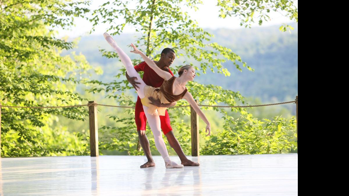 
Festival co-founder Christin Hanna, shown here with Damien Johnson, will perform a duet with Constantine Baecher in the third annual Lake Tahoe Dance Festival.
