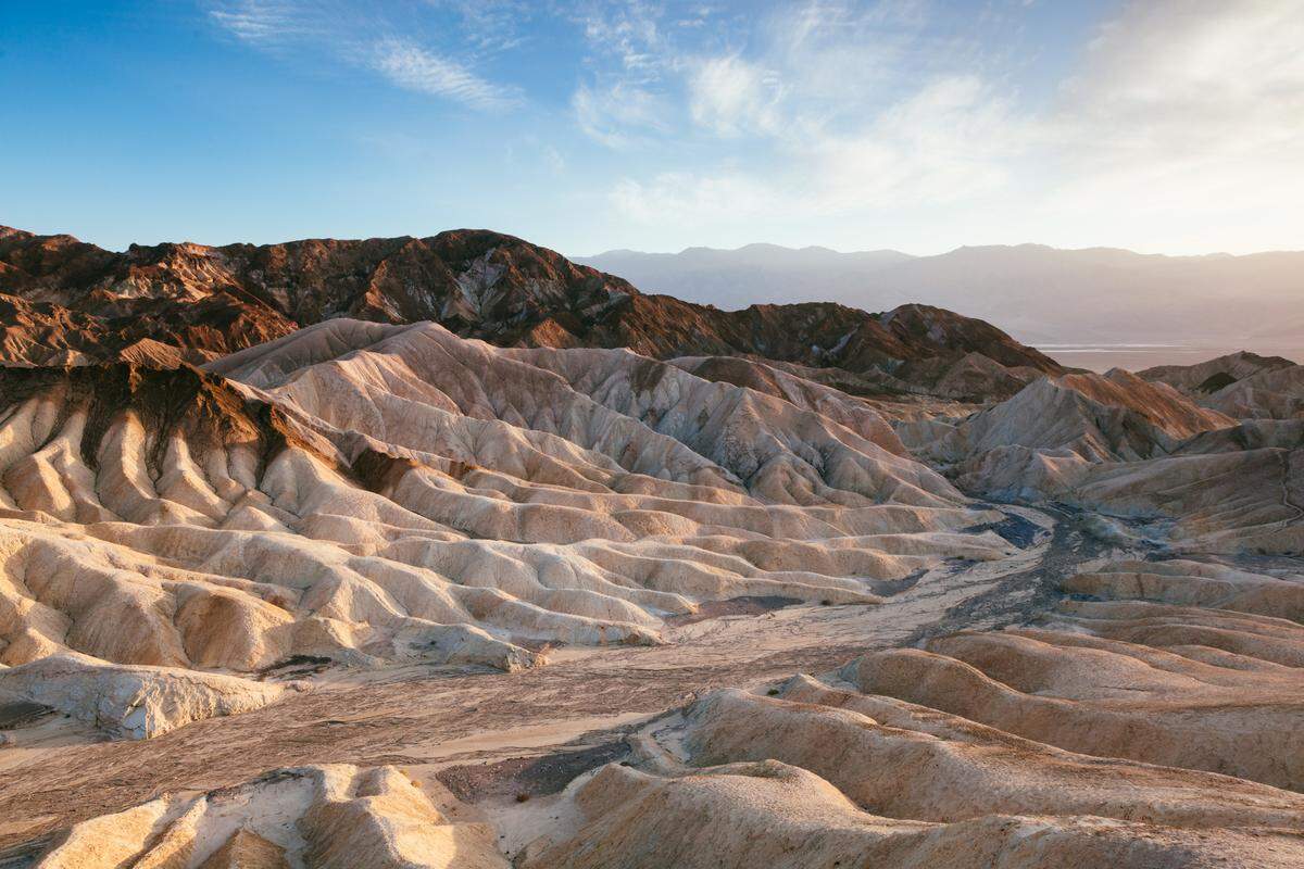 Zabriskie Point, Death Valley National Park, California.
