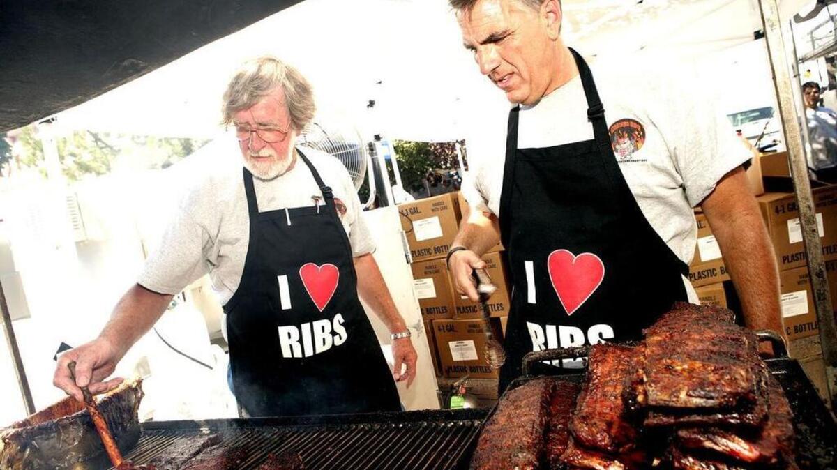 
Twenty-four barbecue masters will show off their ribs at this year’s festival. 
