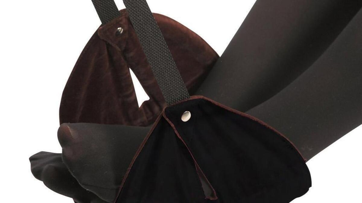 The SmartTravel Portable Footrest Flight Carry-on Foot Rest costs $24.99.