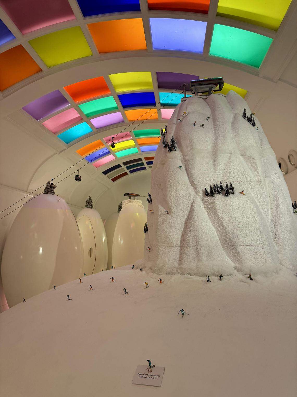 Sketch’s whimsical alpine installation brings après-ski fantasy to Mayfair.