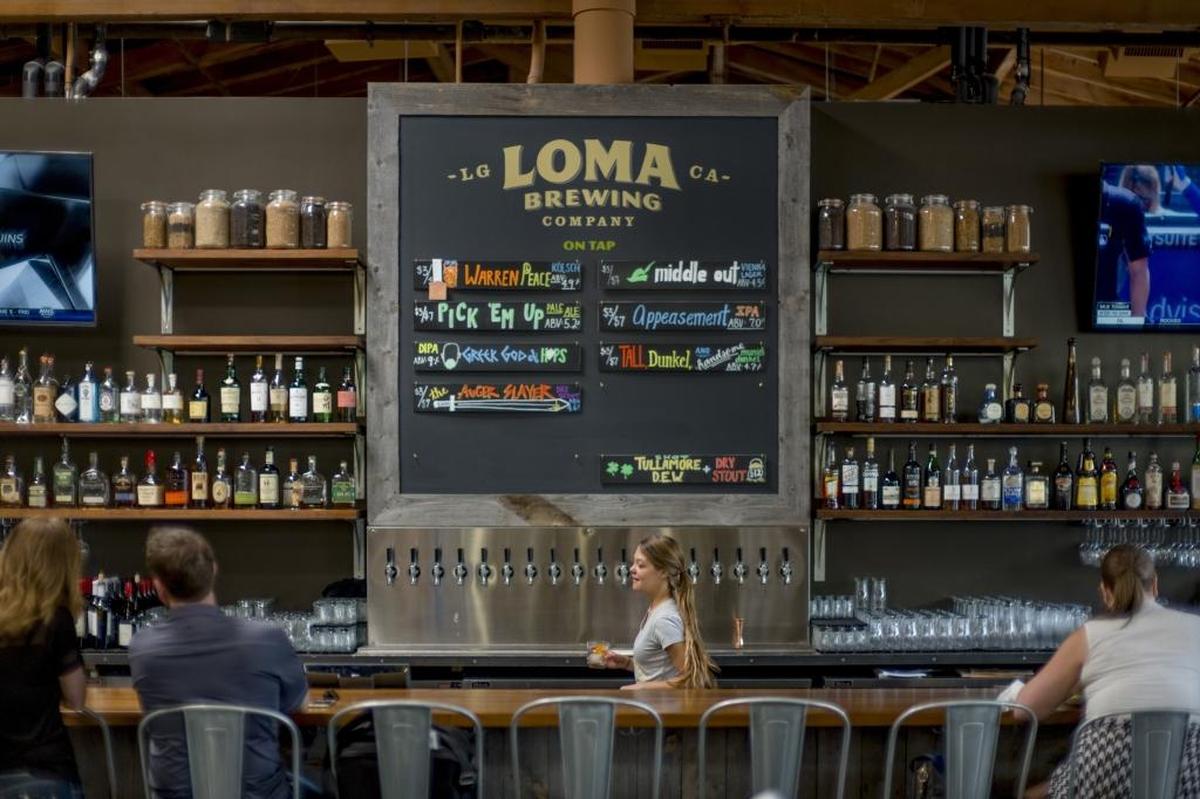 Loma Brewing Company in downtown Los Gatos