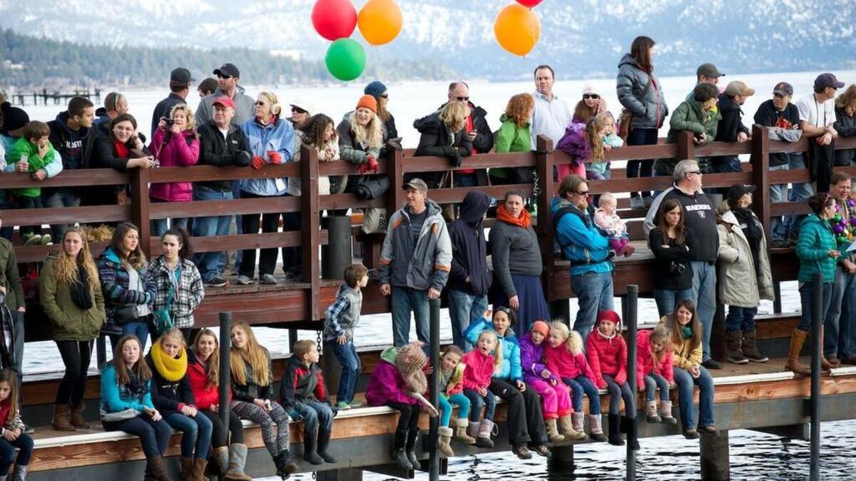 The annual SnowFest event, shown here in 2014, brings snow activities, games and events to resorts around North Lake Tahoe starting Thursday, March 3.