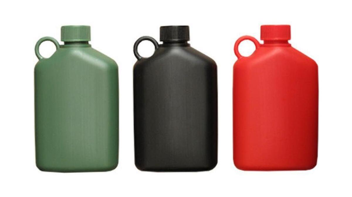 The Bush Smarts Classic Flask carries 11 ounces of liquid and costs $12.