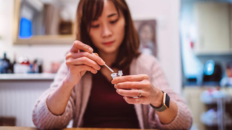 Swipe, swab, ship: How at-home tests are changing the way we think about wellness