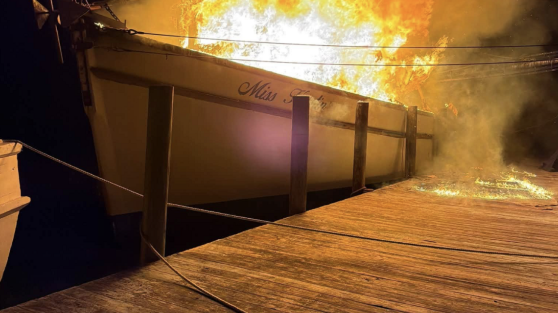 Coastal Georgia community rallies to support local shrimper who lost boat in fire