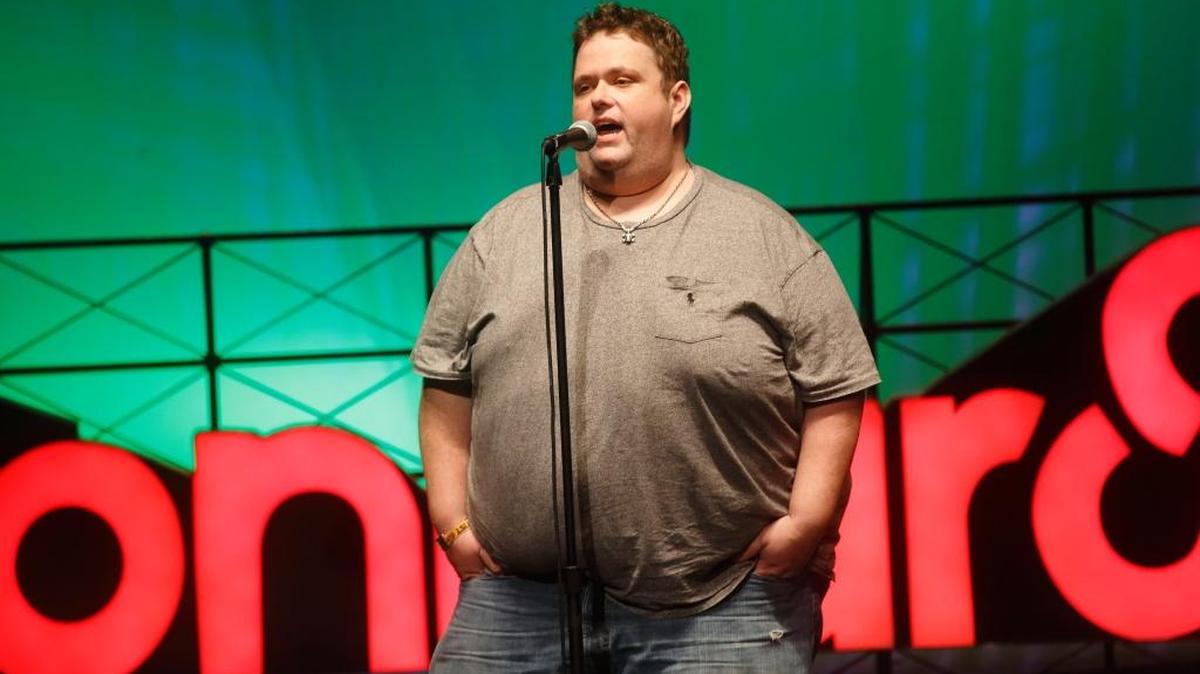 Ralphie May performs at the Bonnaroo Music and Arts Festival in Manchester, Tenn., on June 13, 2015. May died Friday at the age of 45.