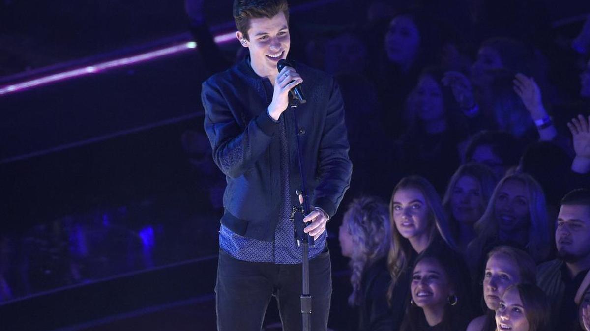 Shawn Mendes performs “Mercy” at the iHeartRadio Music Awards at the Forum on Sunday, March 5, 2017, in Inglewood, Calif. Mendes will bring his Wonder: The World Tour to Sacramento in June 2022.