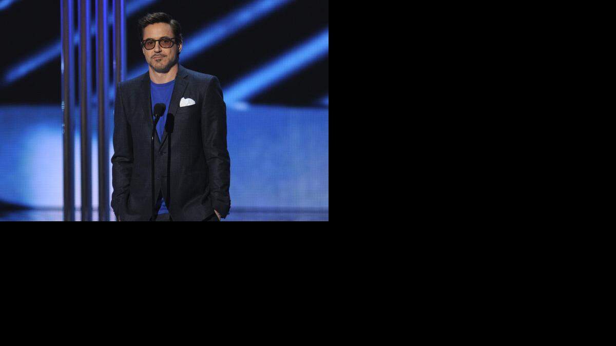 
Robert Downey fue galardonado como actor favorito del público estadounidense en los premios People's Choice.