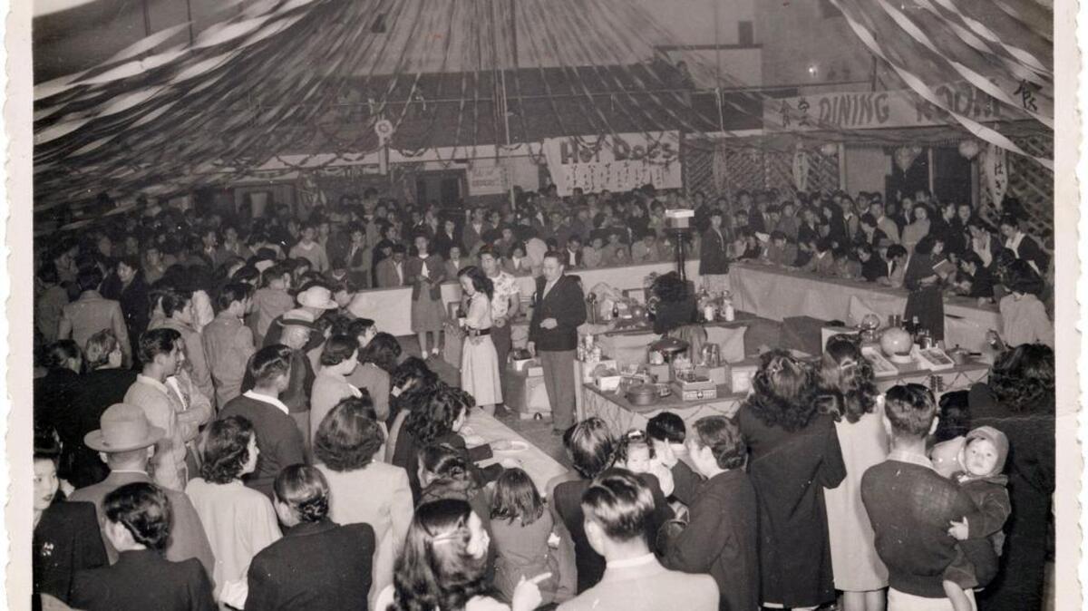 The Buddhist Church of Sacramento held its second bazaar in 1948.