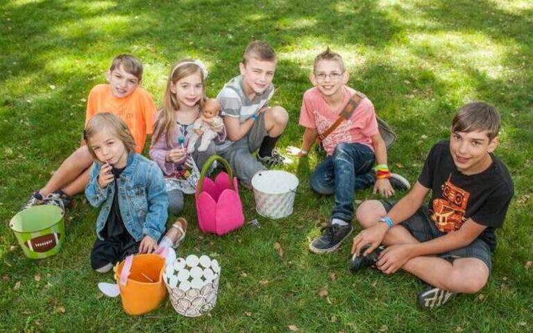  Snapshots: Easter egg hunt at the state Capitol April 4, 2015