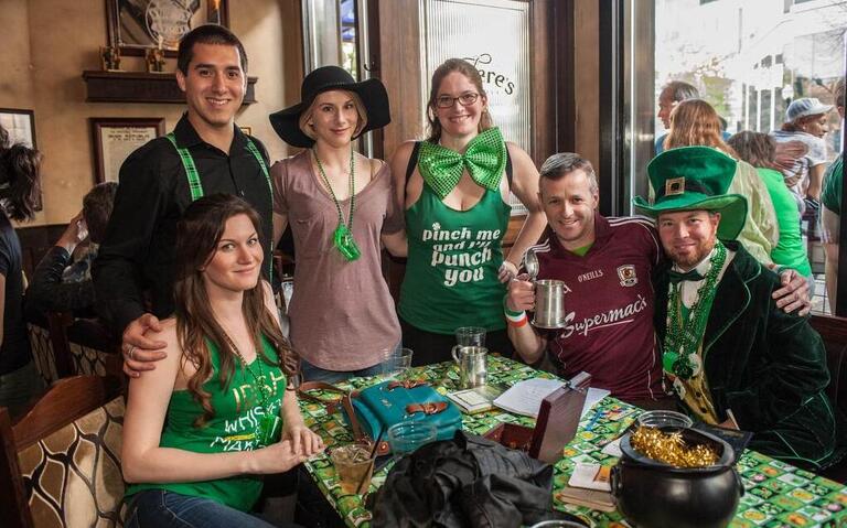 Snapshots St. Patrick's Day at DeVere's Pub Sacramento