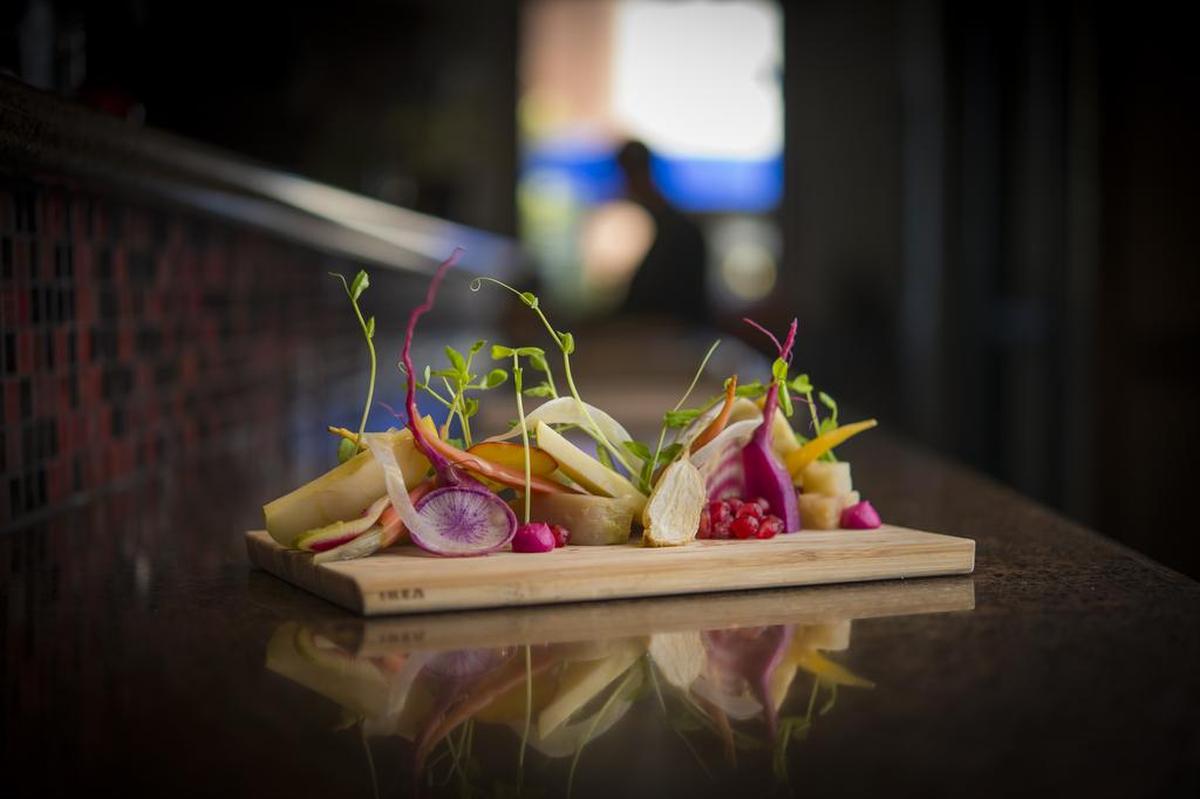 The Farm plate at Localis, the third restaurant to call the corner of 20th and S home, brings the farm to fork with local and seasonal flavors.