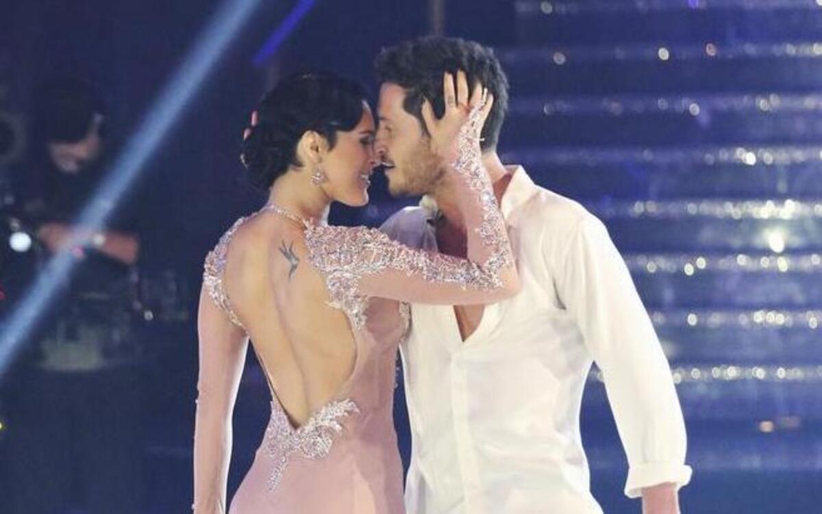 
Rumer Willis and Valentin Chmerkovskiy, shown performing on ABC’s “Dancing With the Stars,” are part of the live show that comes to Sacramento on Sunday. 

