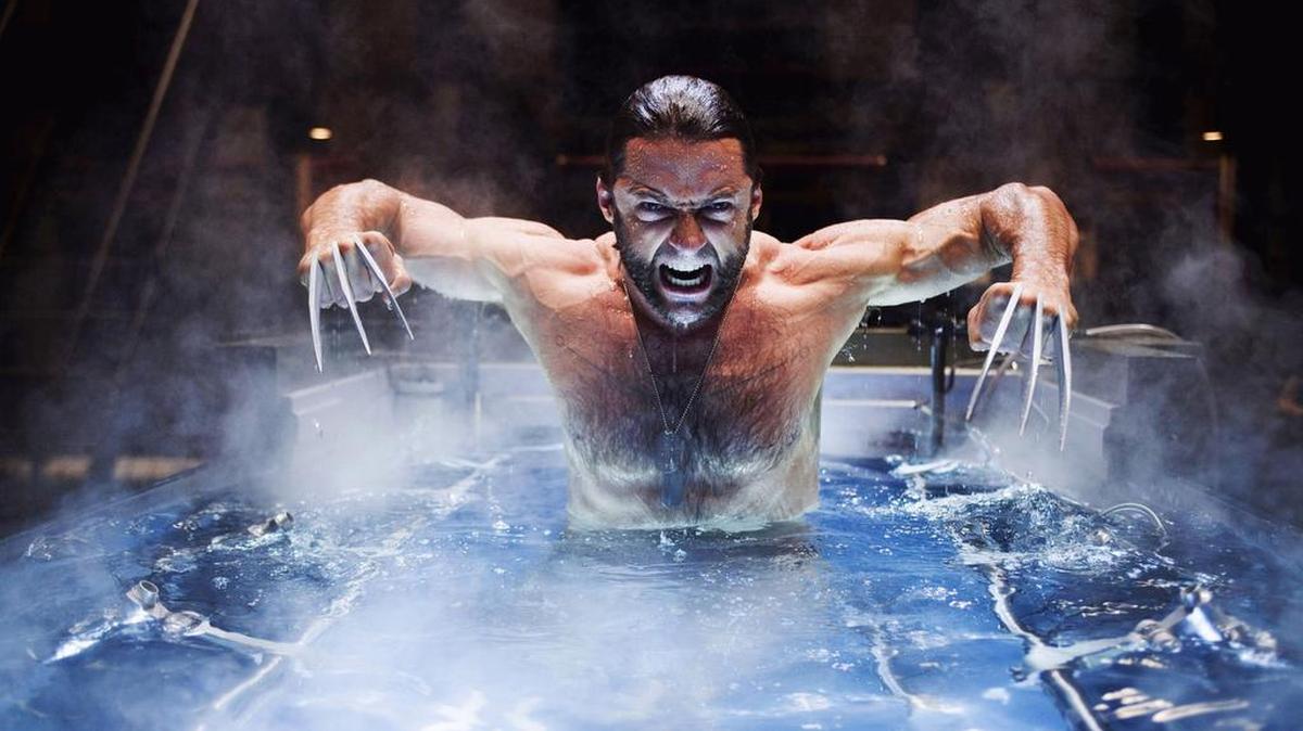 Hugh Jackman in the role that made him a superstar, Wolverine