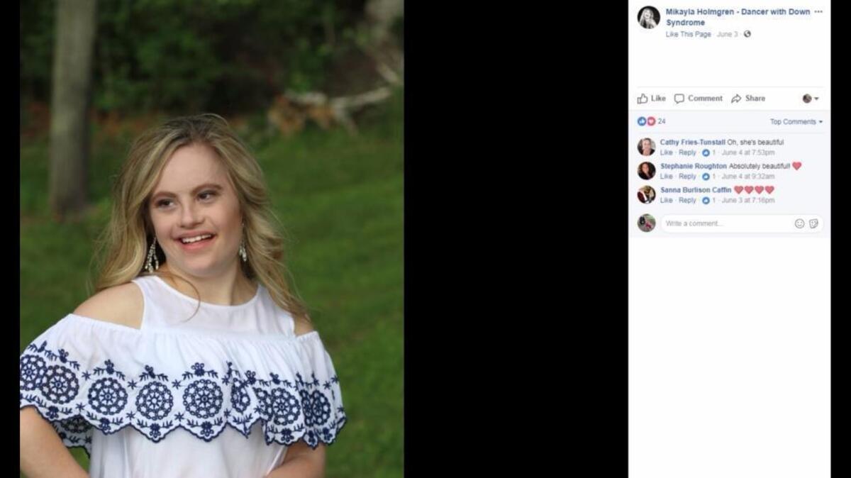 Mikayla Holmgren, who has Down syndrome, is breaking barriers as she competes for the title of Miss Minnesota this weekend.