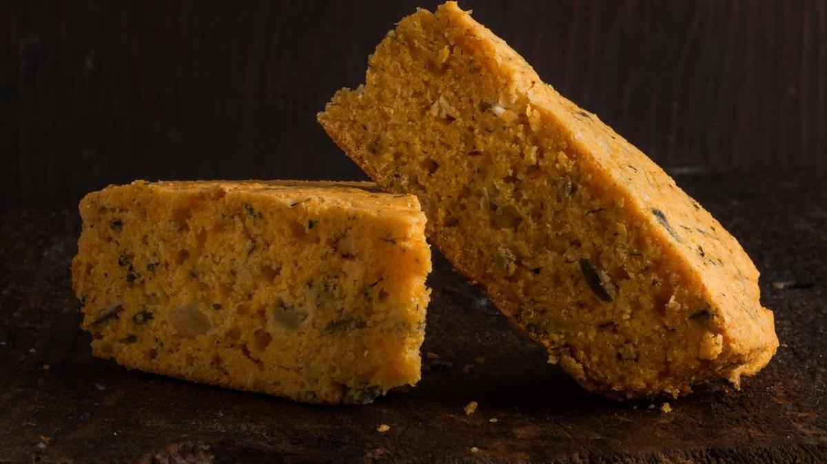 Bread-n-butter pickle corn bread (recipe on Page 2D) is from Charlotte Druckman.