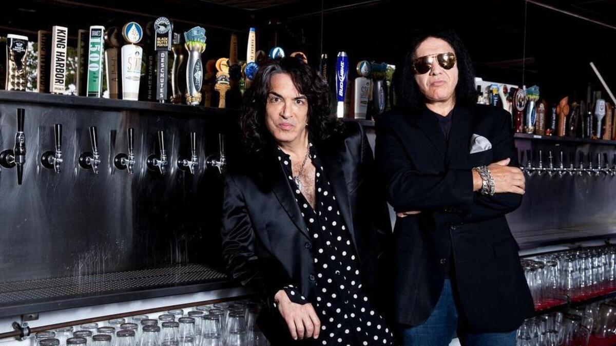 Rock & Brews, a rock’n’roll themed casual dining spot, will open Monday in Vacaville. The business is the most recent business venture of rock band KISS frontmen Paul Stanley, left, and Gene Simmons.