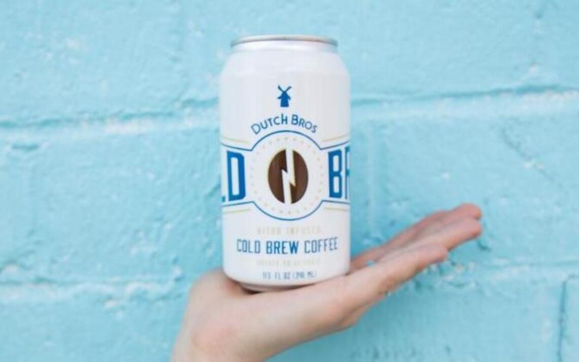 “Amped up” nitrogen-infused canned coffee coming to Dutch Bros