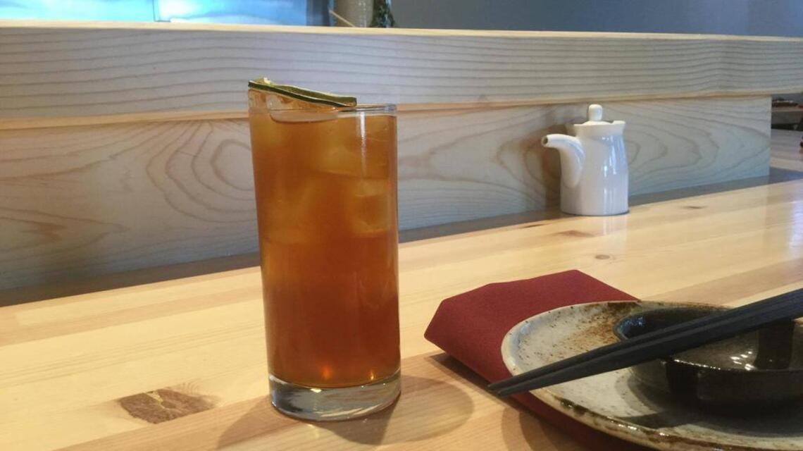 The Dark and Stormy gets a spiced up kick at Kru with this special ginger beer