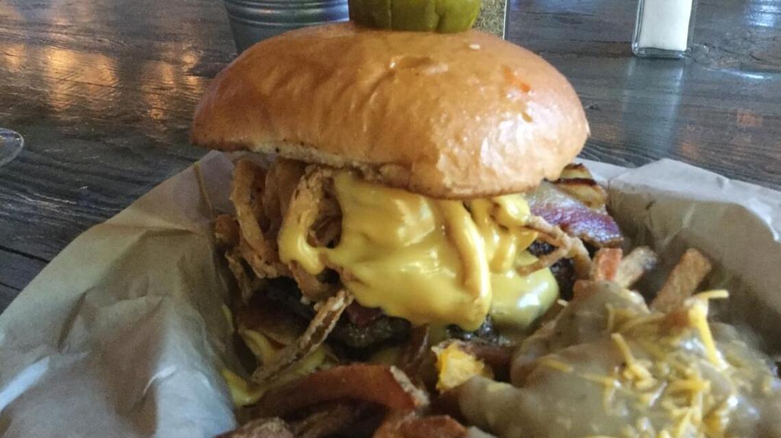 It takes four beers to make this one tasty Sacramento burger