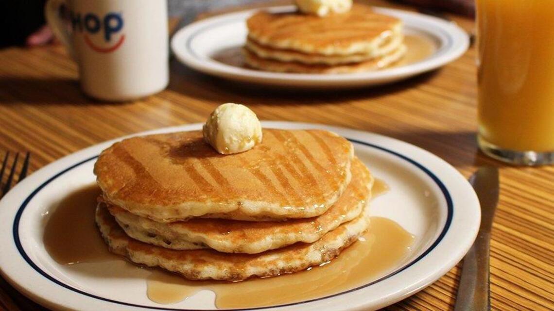 Free Pancakes at IHOP on Tuesday