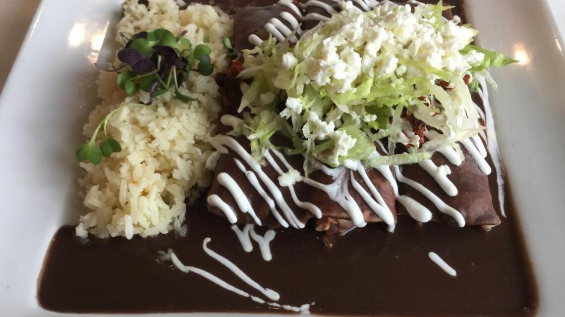 Rethink enchiladas with this Sacramento restaurant’s bean-sauce enfrijoladas