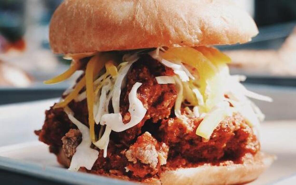 Looking for a terrific spicy fried chicken sandwich? Try this one