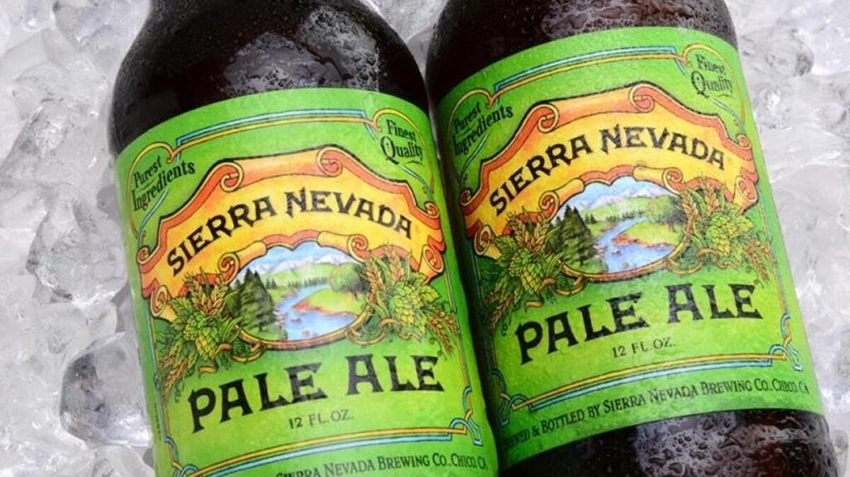 Sierra Nevada’s Pale Ale, as well as that brewery’s Southern Hemisphere Harvest, crack the top 25 among that popular style of brew.