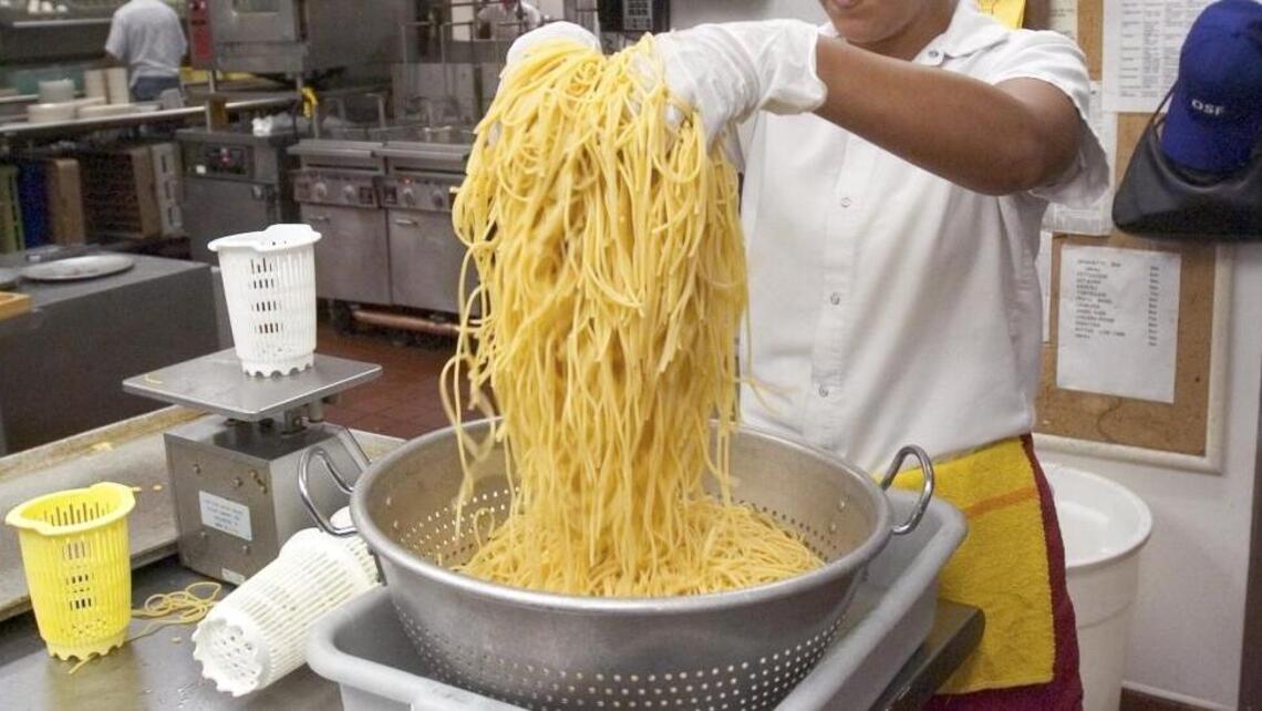 Going out for pasta? Know how much fat you’ll be ingesting
