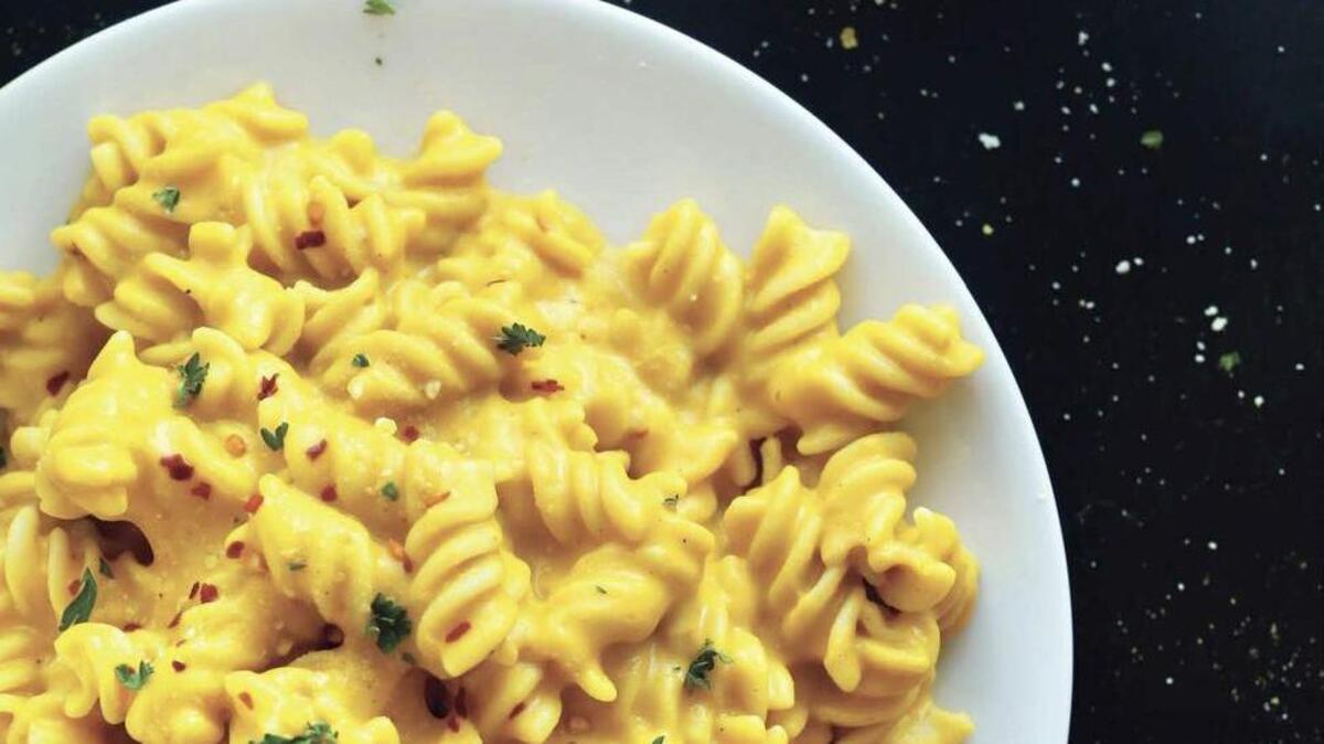 Butternut squash garlic mac ‘n’ cheese