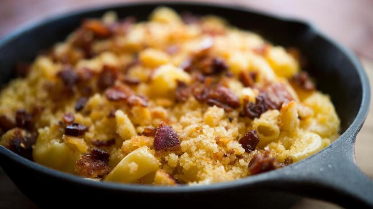 
Cask & Barrel’s mac ’n’ cheese 
