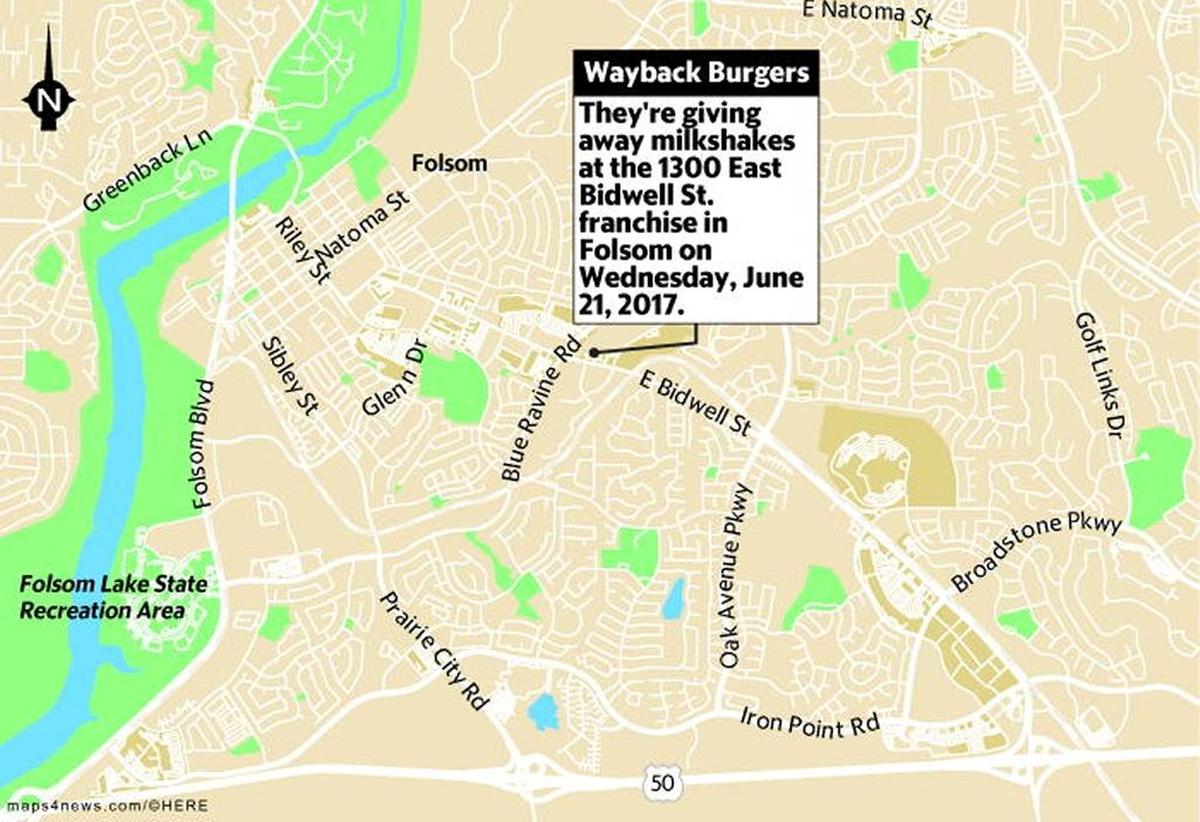 Here’s where to get that free Wayback Burgers shake on Wednesday, June 21, 2017.