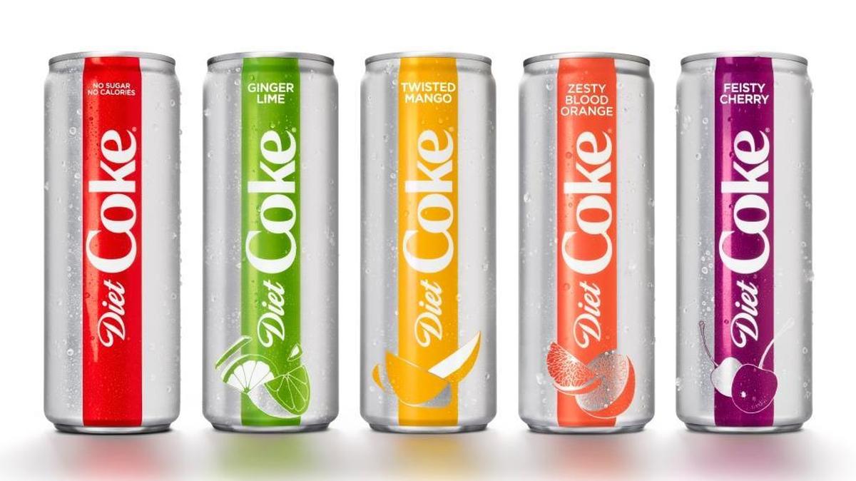 Coca-Cola is introducing four new Diet Coke flavors in a new campaign to “re-energize and modernize Diet Coke for a new generation of drinkers.”
